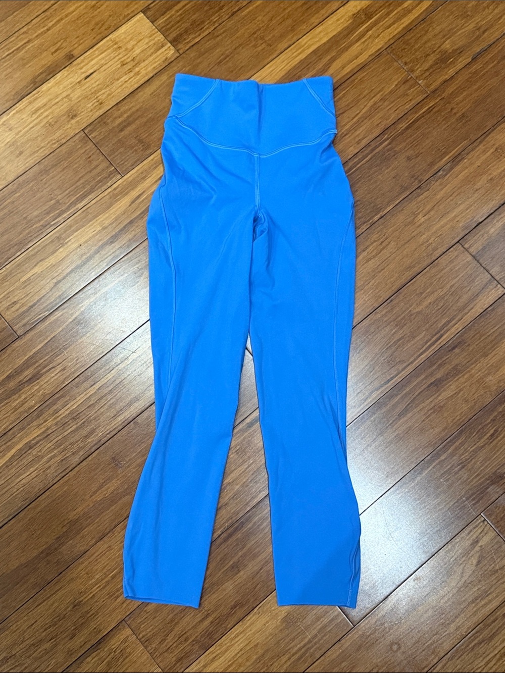 Lululemon High-Rise Blue Women's Active cropped Leggings